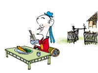 万境一辙，原无地着个穷通；万物一体，原无处分个彼我。世人迷真逐妄，乃向坦途上 自设一坷坎，从空洞中自筑一藩蓠。良足慨哉！